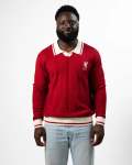 Cable Ls Knit Red - 3XL