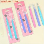 Random 1 Set Of 2PCS Multifunctional Tweezers