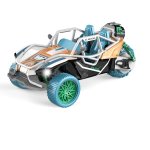 Remote Control Buggy Car With Exhaust Spray Blue