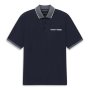 Bugatti Mens 1/2 Sleeve Golfer In Navy Blue - Navy Blue / 4XL