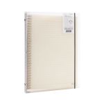 Spiral Notebook A4 60 Sheets Transparent Protective Cover