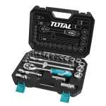 Totai Total Socket Set 1 2" In Blow Mould Box 25PC
