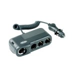 Ring Automotive Quadruple Multi Socket With Battery Analyser - Autostyle Motorsport South Africa