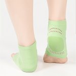 1 Pair Moisturizing Heel Sleeves For Women And Men Silicone Moisturizing Heel Socks Exfoliates Softens And Supports Heels Preven