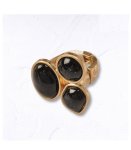 Triple Resin Shape Ring - Black Free