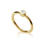 Gemstone Ring 3MM Sky Blue