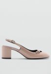 Lole Slingback Block Heel - Light Pastel Pink