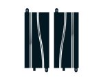 Scalextric C8246 Side Swipe Straights 350MM X2