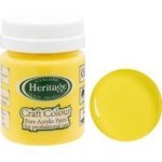 Craft Acrylic Paint - Star Yellow 50ML