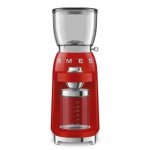 Smeg Retro Coffee Grinder in Red