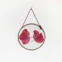 Velt Botanical Frame - Bougainvillea - 15CM X 15CM Round