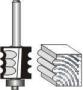 PRO-TECH Triple Bead Bit 7/8' X 1' Two Flutes 1/2' Shank