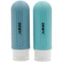 - Leakproof Silicone Travel Bottles For Toiletries 2 X 89ML Blue