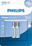 Philips Power Alkaline Aaa Bat 2P