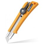 18MM HD Wheel Lock Utility Snap-off Knife With Rubber Inset Ctr L-2