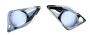 Chrome Fog Light Covers Compatible With Toyota Corolla