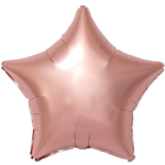 Rose Gold Star Foil Balloon
