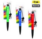 Giant Pen Novelty 27CM Asst Colour Body Marketplace Brits Bros