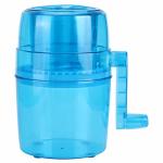 Flexman Hand Crank Ice Crusher Blue Manual Hand Crank Operated Breaker Portable Chopper Ice Shaver Machine Maker For Snow Cone S