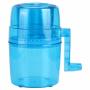 Flexman Hand Crank Ice Crusher Blue Manual Hand Crank Operated Breaker Portable Chopper Ice Shaver Machine Maker For Snow Cone Slush Shaved Ice