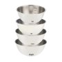 Set Of 4 Mixing Bowls: Includes Four Graduated Sizes-cream