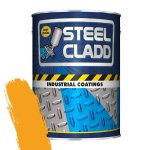 Steel Cladd Quick Dry Enamel Fiat Orange 5L Livestainable