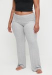 Cotton On Plus Sleep Recovery Roll Waist Pant - Grey Marle Rib