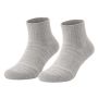 Soft & Breathable Cotton Blend Ankle Socks For Men - Grey
