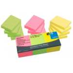 Sticky Notes 50 X 40 Mm Bright Info Notes 12 X 80 Sheets Per Pack