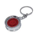 Keyring With Bss Alloy Wheel Design Red - Autostyle Motorsport South Africa