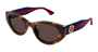 Gucci Sunglasses Womens In Havana Blue Brown GG1862S-002 - Havana / Onesize