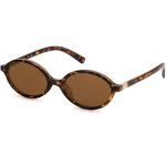 Viewjoy Retro Oval Sunglasses For Women Vintage 90S Y2K Trendy Designer Tortoise Sun Glasses