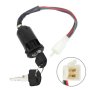 5 Pcs Motocross Male Plug Ignition Key Switch Set For Atv 50CC-250CC