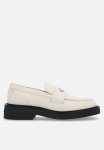 Tommy Hilfiger Flat Leather Loafer - Newsprint