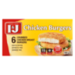 Frozen Crumbed Chicken Breast Burger Patties 400G