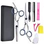 10 Pcs Professional Hair Cutting Scissors Kits Hairdressing Shears