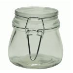 6 Pack Clip Top Jam Jar - 8CM H X 7CM W 160ML