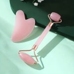 Facial Massage Roller & Gua Sha Set - Fragrance-free Battery-free Perfect For Relaxation And Beauty Care