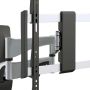 Bracket - Elegant Aluminum Full-motion Curved & Flat Panel Tv Wall Mount - For Most 32"-55" Curved & Flat Panel Tvs