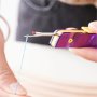Compact Foldable Seam Ripper - Portable & Rotatable 180 For Sewing And Crafting Available In Orange/Purple/Yellow