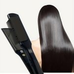 2023 New Upgrade Detachable Flat Iron Comb With Fine Comb Teeth - Removable And Replaceable Comes With Replacement Set - Conveni