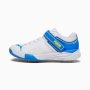 Puma Mens Cricket Bowling Shoes In White/ultra Blue/yellow - White/ultra Blue/yellow / 10