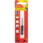 Tork Craft Drill Bit Hss Standard 1.5 Mm Hex Shank 1 CARD DR11015