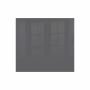 Met Gun Metal Hob Splashback 598 X 650 X 6MM