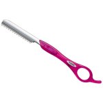 Feather Styling Razor Fuchsia Handle With Guard
