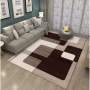 Smte 200CM By 150CM Modern 3D Chess And Geometry Mix Design Rug Carpet With Keychain