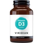 Viridian Vitamin D3 1000UI Vegi Capsules 30S