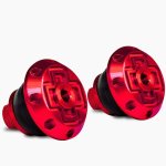 Muc-Off Disco Bar End Plugs - Red