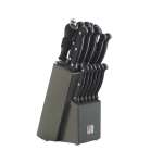 Sheffield Artisan 15PCE Knife Set Black
