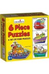 6 Piece Puzzles